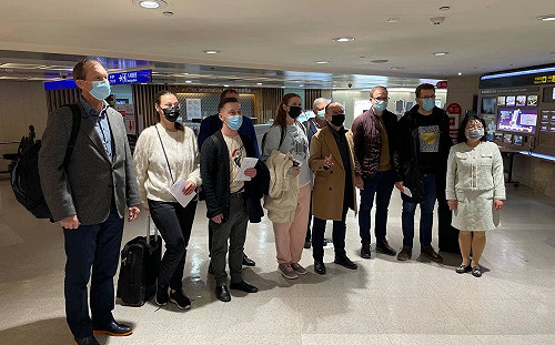 波羅的海三國議員團清晨抵台 游錫堃發文:歡迎自由民主夥伴