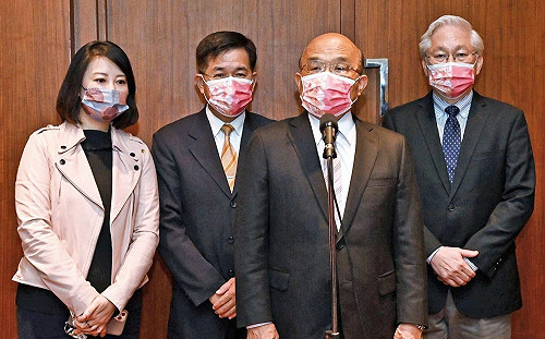 徐旭東被迫表態「反台獨」?蘇揆:企圖以商圍政 被世界唾棄