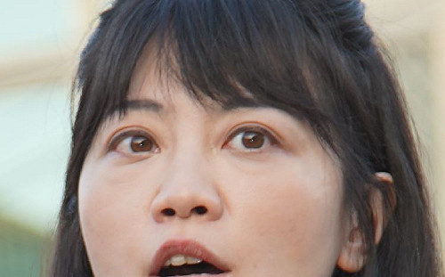 (影)高嘉瑜壓抑悲傷宣講公投 主持人:她努力帶給大家正面能量