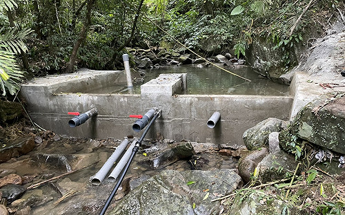 新北雙溪區長源里簡易自來水完工 90戶供水更穩定