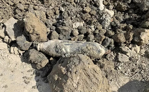 新莊工地挖出未爆彈！警方封鎖現場