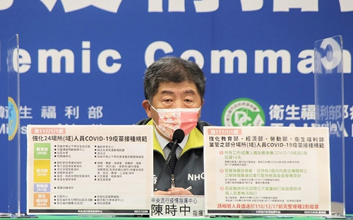 稱醫事人員因未打疫苗被感染要罰1500元  陳時中打臉柯P：沒這條法