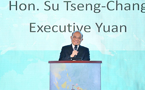 蘇貞昌:台灣作為南島族群起源 深感榮幸