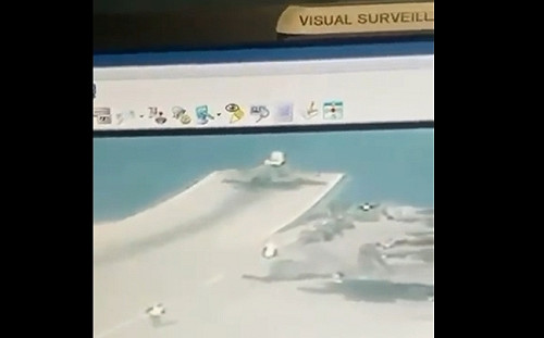 英軍墜海F35-B戰機打撈出水 航母水手因洩墜機現場影片被逮捕