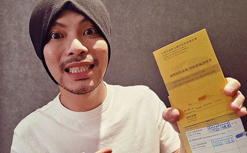 在台打疫苗沒選高端被酸!黃明志親回曝心聲