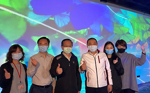 新北市長侯友宜視察光映淡水系列活動