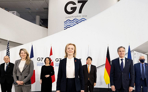 G7外長會議主席國聲明  再度關切台海局勢