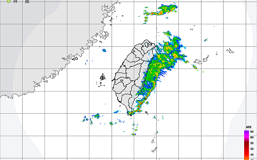 輕颱雷伊逐漸增強 東雨西晴白天高溫上看30°C