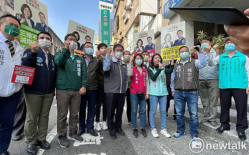 民進黨四不公投車隊橫掃大台南  黨籍公職接力衝刺