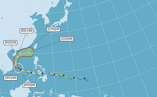 今晨偏冷白天稍回溫 雷伊轉強颱明起3天防大雨