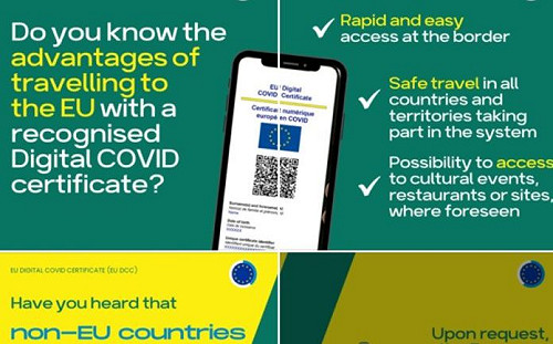 歐盟正式承認我國武漢肺炎疫苗數位證明 指揮中心申請平台月底上線