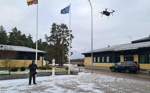 立陶宛秀台灣無人機鞏固歐盟東境 標註患難見真情