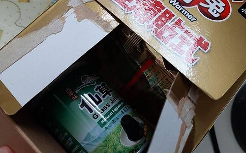 好市多買暖暖包　竟變成仙草＋餅乾