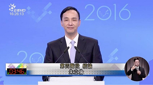 辯論憶兒時 朱：曾夢想到威廉波特打棒球