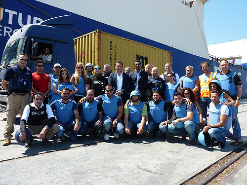 聯合國OPCW宣布  敍利亞99.6%化武已銷毀