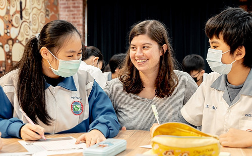 國高中生開心學雙語 新北三重高中不出國也能拿國外文憑