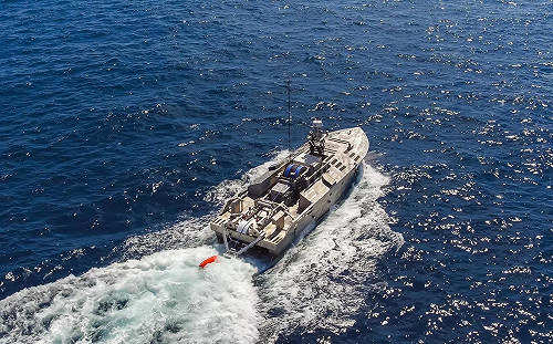 美軍無人獵雷艇也搞水下爆炸衝擊測試！ 實證戰場「生存力」