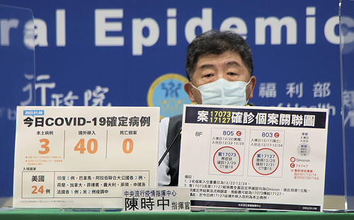 案17127改列本土 中正區某防疫旅館群聚、清空只出不進