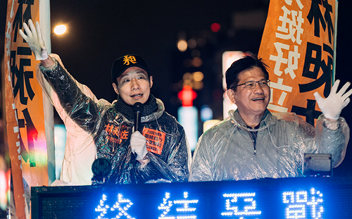 「反罷林」！林佳龍回家鄉萬華挺林昶佐