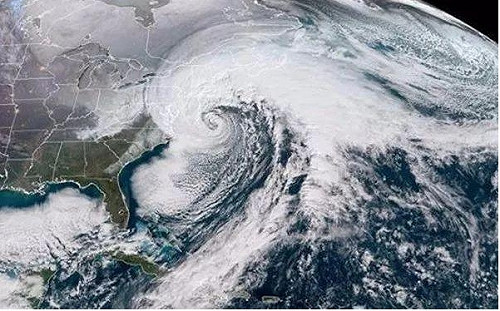 「炸彈氣旋」肆虐全美！逾 9000 萬人受影響