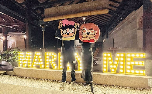 圖文作家「鹿人」求婚成功！浪漫告白「遇見妳是最幸運的事」