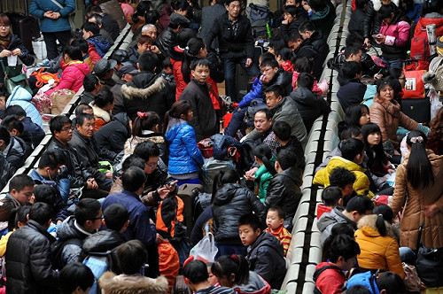 中國春節交通潮開始 共29.1億人次大移動