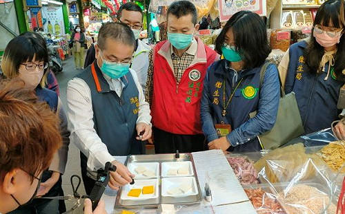 高市府聯合查核年貨大街食安 為民眾消費權益把關