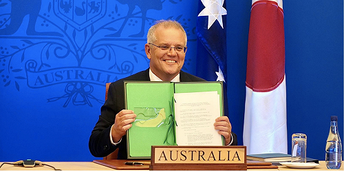 澳洲總理莫里森變中國傀儡？官方微信帳號被中國操控