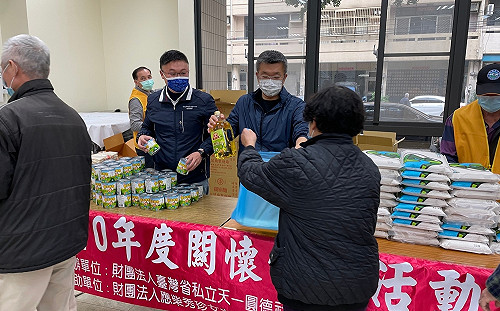 蔡其昌攜手天一圓德基金會 寒冬送暖邁入第11年