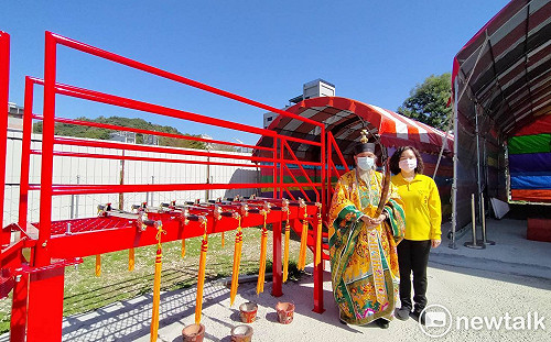 新冠疫情遲不退散 台中聖和真武宮新春法會消災驅瘟