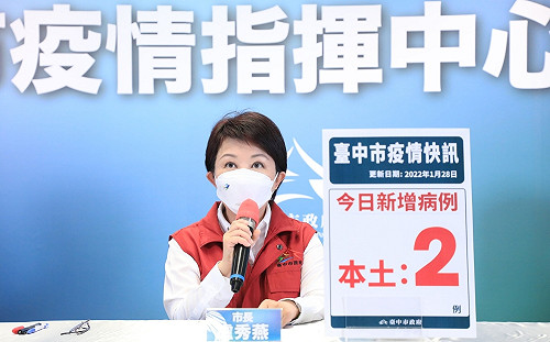 守不住了！台中本土2確診 相關足跡全面清消