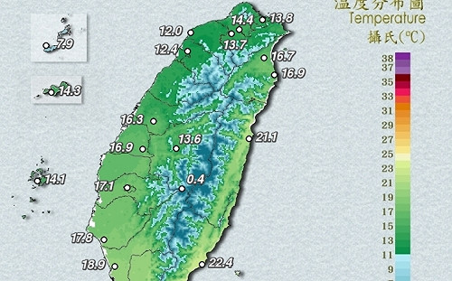 小年夜冷氣團襲來越晚越冷！氣象局：明清晨北部下探至11度