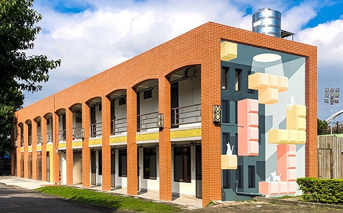 新北435「超立方」打卡彩繪牆驚喜亮相 虎你迎春抽好禮！