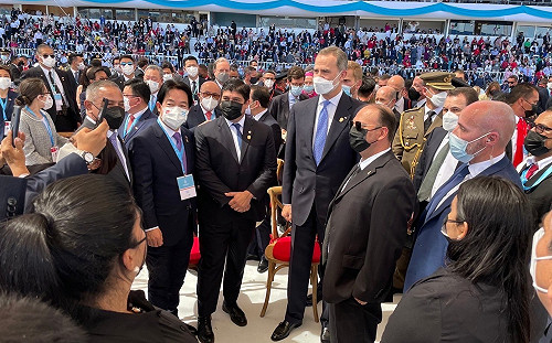 賴清德曾會外國元首又1人確診 西班牙國王輕症隔離