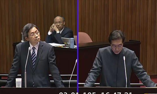 年資計算 張善政:無法切割收費員與政府約聘僱員