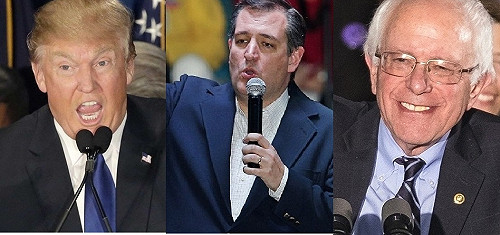 美初選  川普克魯茲各贏2州 桑德斯拿2勝