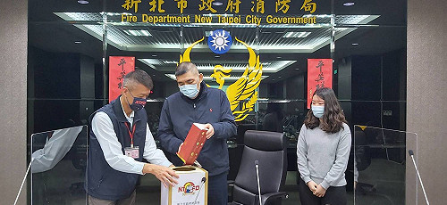新北消防局辦理財產申報抽籤