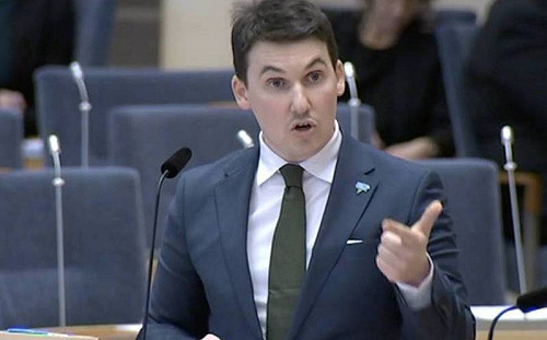 瑞典議員挺台嗆中國｢別再寄恐嚇信!｣：這些信讓獨裁政權顯得很可笑