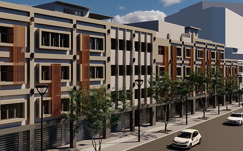 翻轉府中老舊商業區 新北板橋北門街立面修繕工程開工