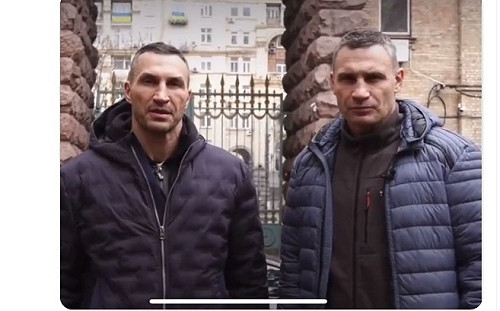 基輔市長「拳力」抗俄 世界重量級拳王兄弟表態準備血戰