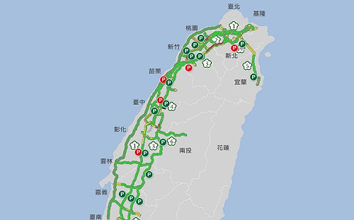 天氣好湧現出遊潮！國道上午8時30分時速最低20公里