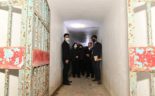 新店「安康接待室」納不義遺址 蔡英文喊話：民主化台灣將不再走回頭路