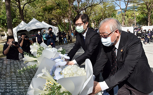 228事件75周年追思紀念會  陳其邁：歷史可以原諒但不能忘記