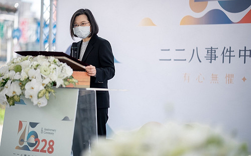 中正紀念堂議題 蔡英文首表態：不該以威權形式紀念卸任總統