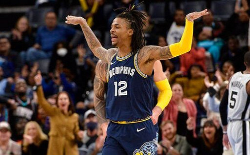 (影)好神！Morant狂得52分再破隊史紀錄