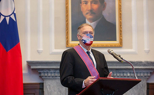 蓬佩奧到訪 民進黨：誠摯歡迎堅定挺台的好朋友