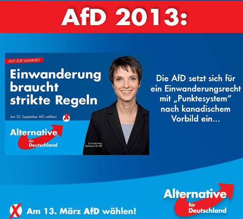 外媒：德版女川普  威脅梅克爾移民政策