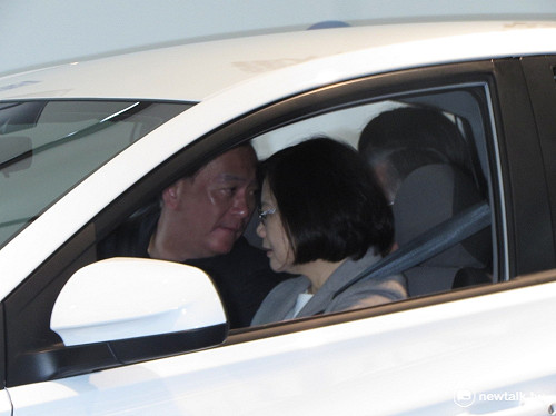 小英訪裕隆 嚴凱泰盼新政府加強兩岸經貿