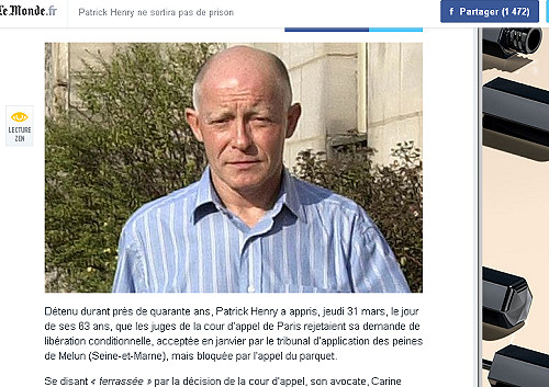 法囚狠殺7歲童坐牢40年  假釋被駁可能關到死