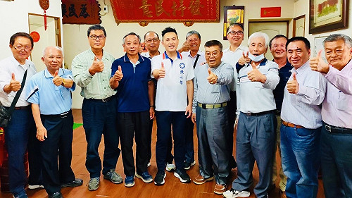 搶攻綠營縣市！台南子弟陳以信勤跑37區告鄉親選市長